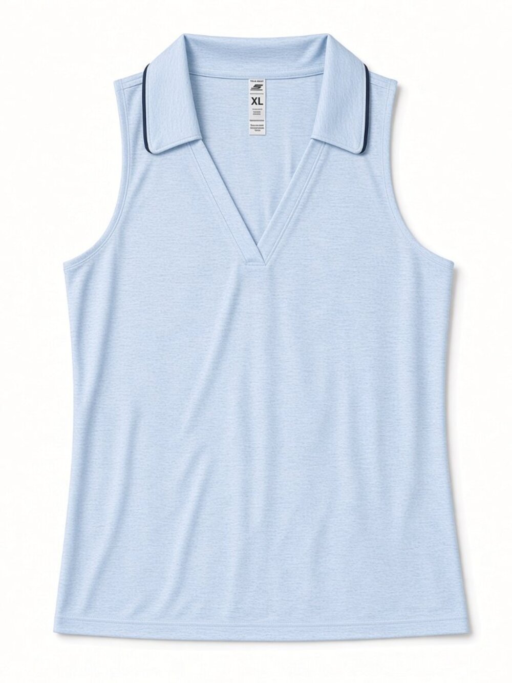 Skechers Blue Collared Tank Size XL New With Tags